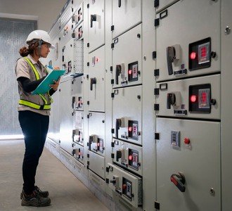 Unitary substation