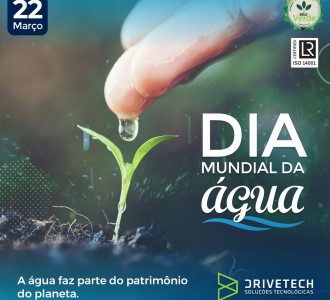 22 de Março - Dia Mundial da Águal