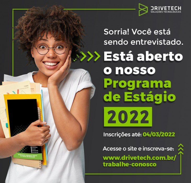 Está aberto o nosso Programa de Estágio 2022! 