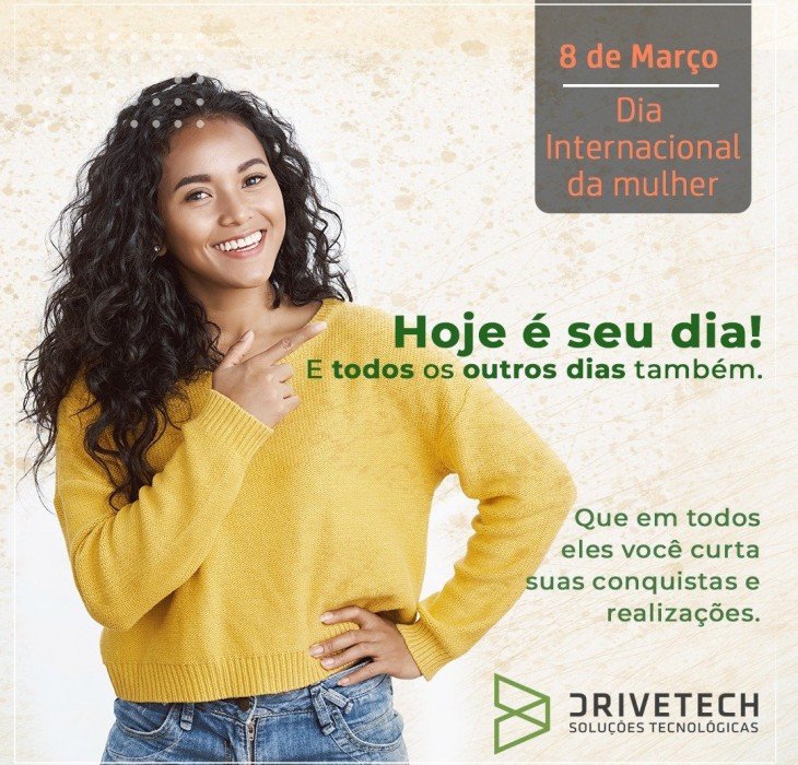 Feliz Dia Internacional das Mulheres!