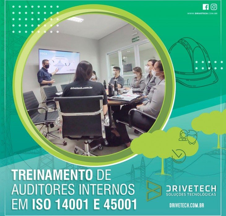 Treinamento de Auditores Internos em ISO 14004 e 45001