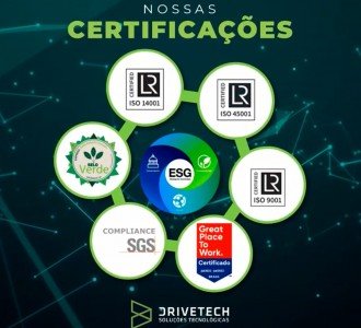 As certificações da Drivetech 