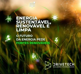 Energia sustentável, renovável e limpa