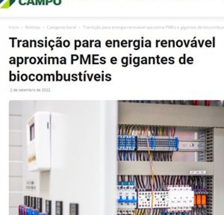 Transição para energia renovável aproxima PMEs e gigantes de biocombustíveis