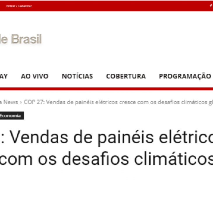 COP 27: Vendas de painéis elétricos cresce com os desafios climáticos globais 
